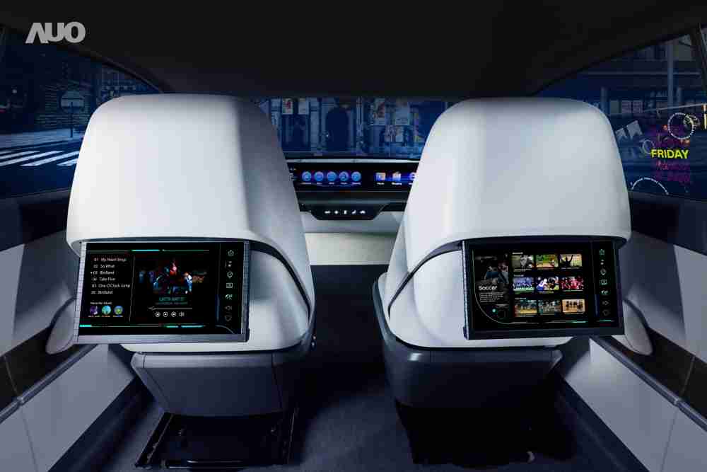 杏悦2新一代Smart Cockpit 2024，，以Micro LED先进显示技术优势，，创建〝可卷式后座娱乐显示器〞，，，仅在互动时才显示出所需画面及信息，，扩充更丰富的娱乐和交互信息服务，，，获国际奖项荣耀