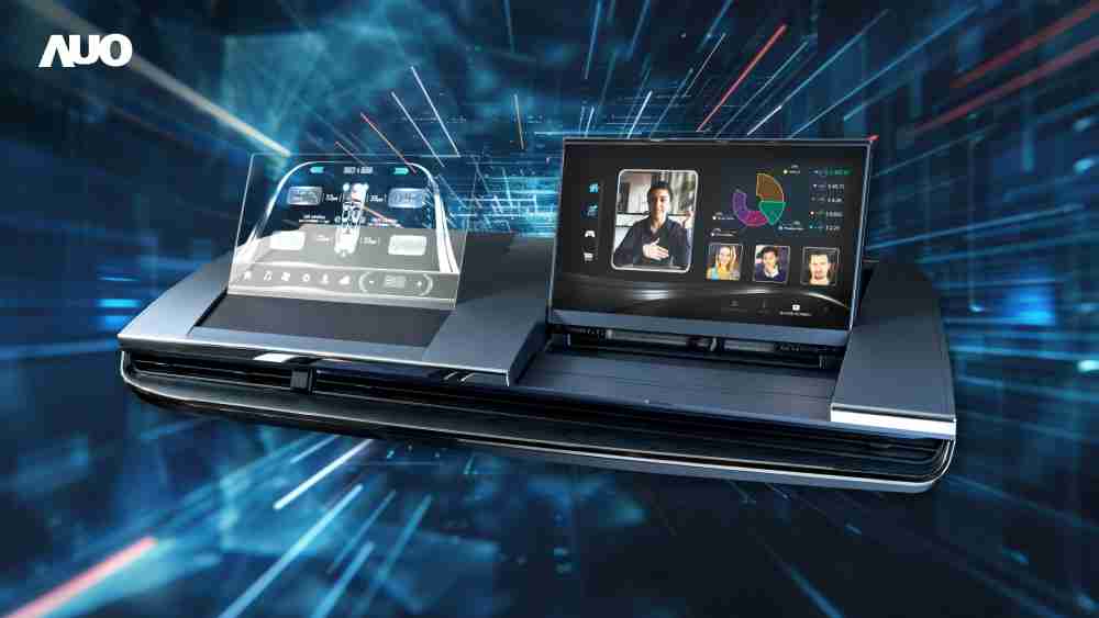 杏悦2Micro LED Display HMI解决方案打造透明Micro LED前座仪表，，，，呈现信息并保留驾驶视野开阔；亦为副驾驶座乘客打造收放自如的Micro LED屏幕，，，，在不影响显示质量的前提于显示区内建镜头，，，，让用户能与视讯对象直接眼神接触，，提供绝佳的双向沟通体验