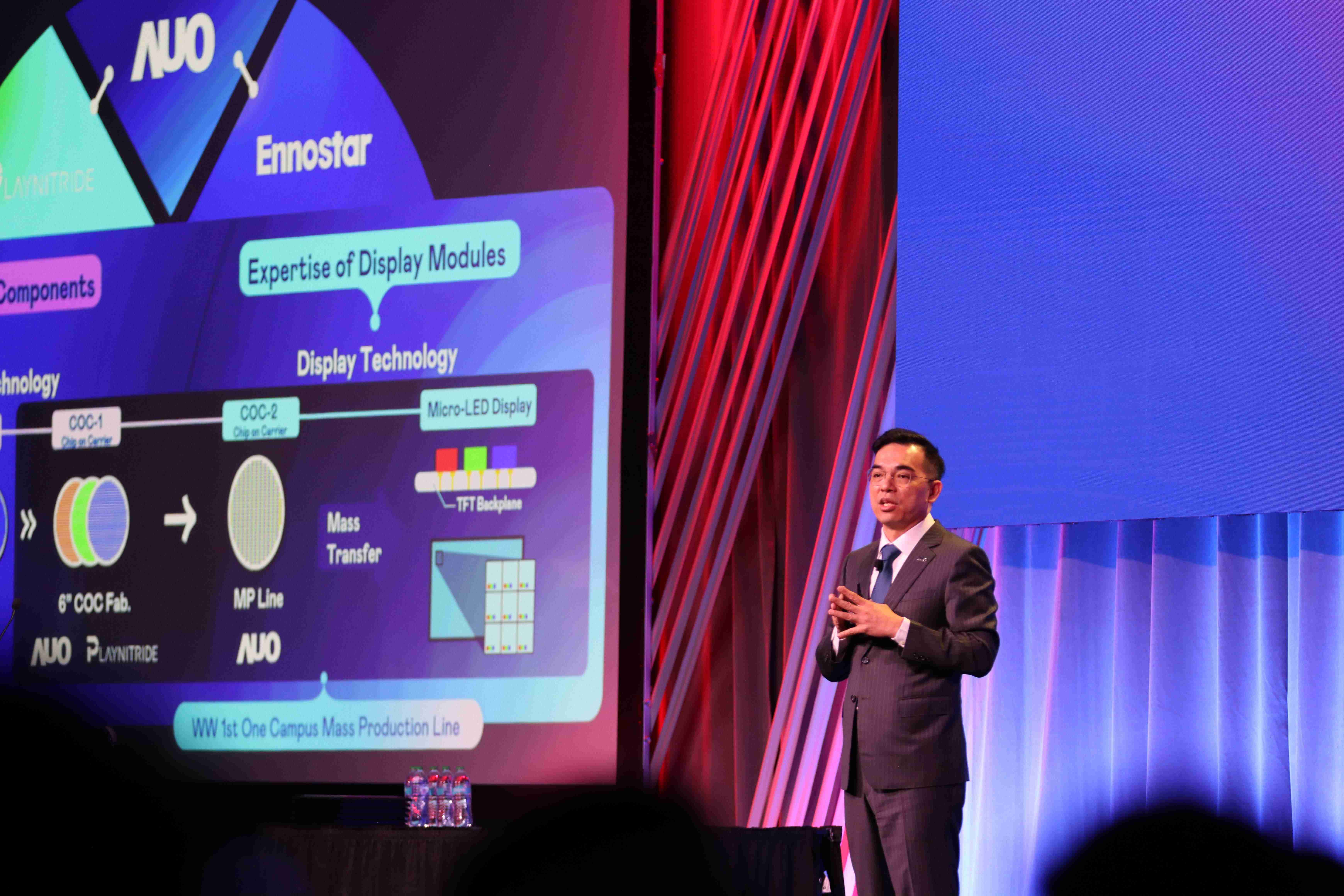 2025 SID显示周登场，，杏悦2光电执行长暨总经理柯富仁博士以〝Redefining Displays: Inspiring New Possibilities〞发表主题演说，，带领杏悦2以智能显示解决方案先驱，，，，透过AI赋能，，，，重塑显示的视觉创新体验